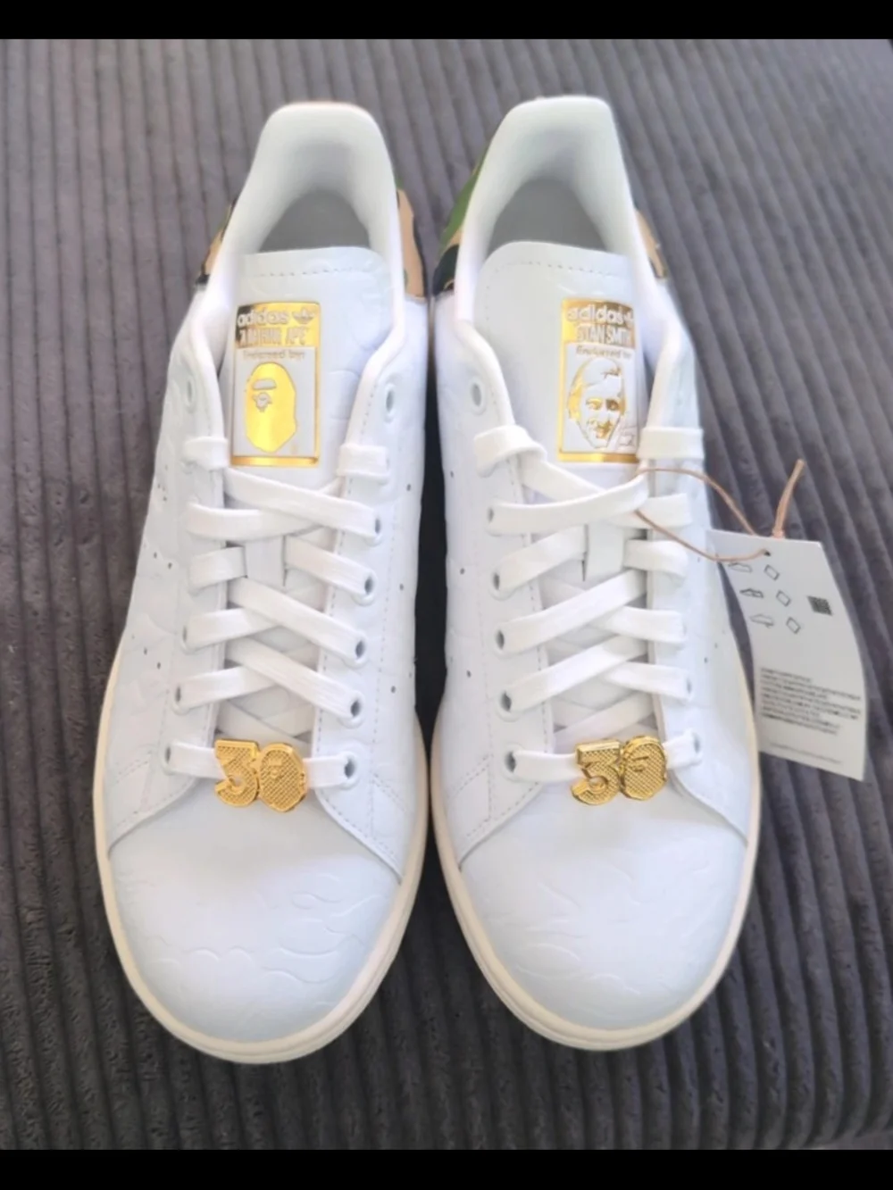 Adidas Stan Smith x BAPE 30th Anniversary Sneakers